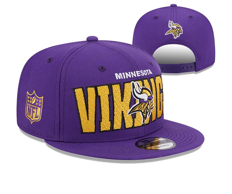 2023 NFL Minnesota Vikings Hat YS0612->nfl hats->Sports Caps